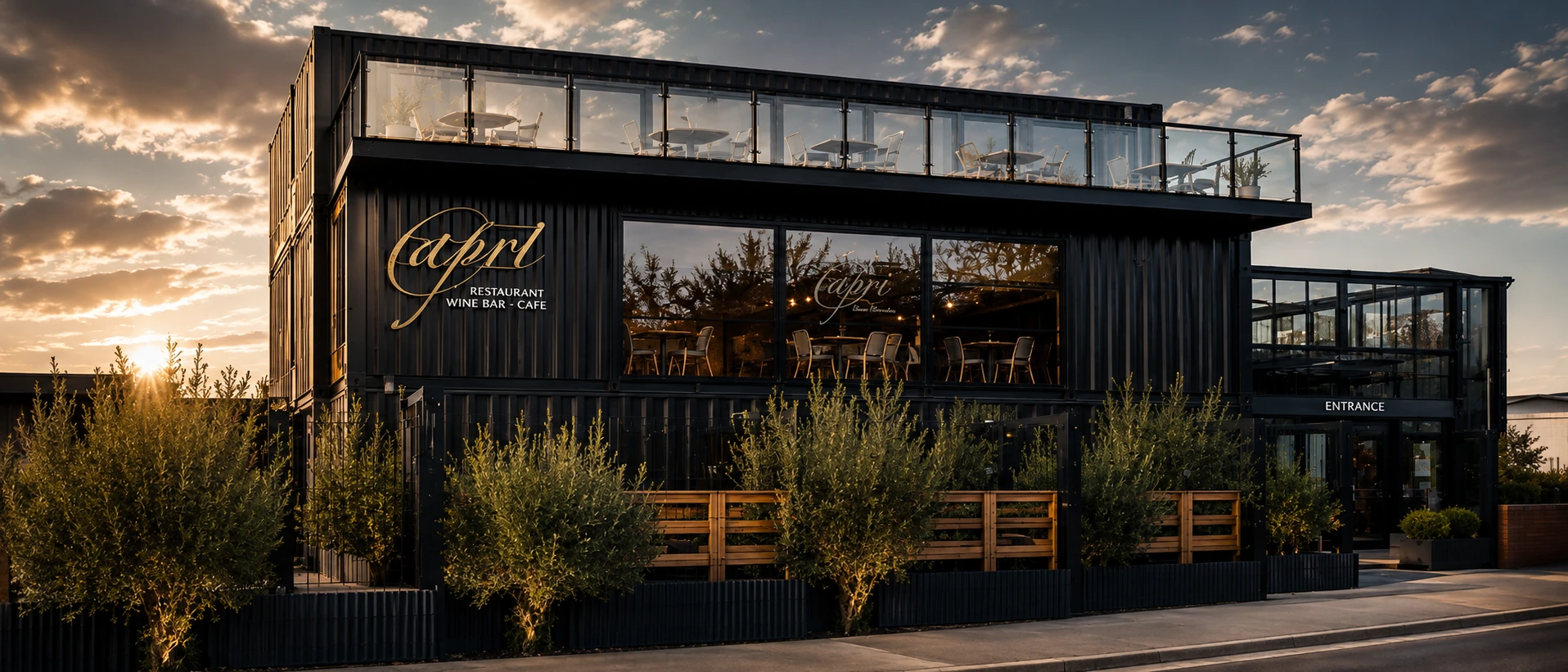 Capri at the Containers exterior