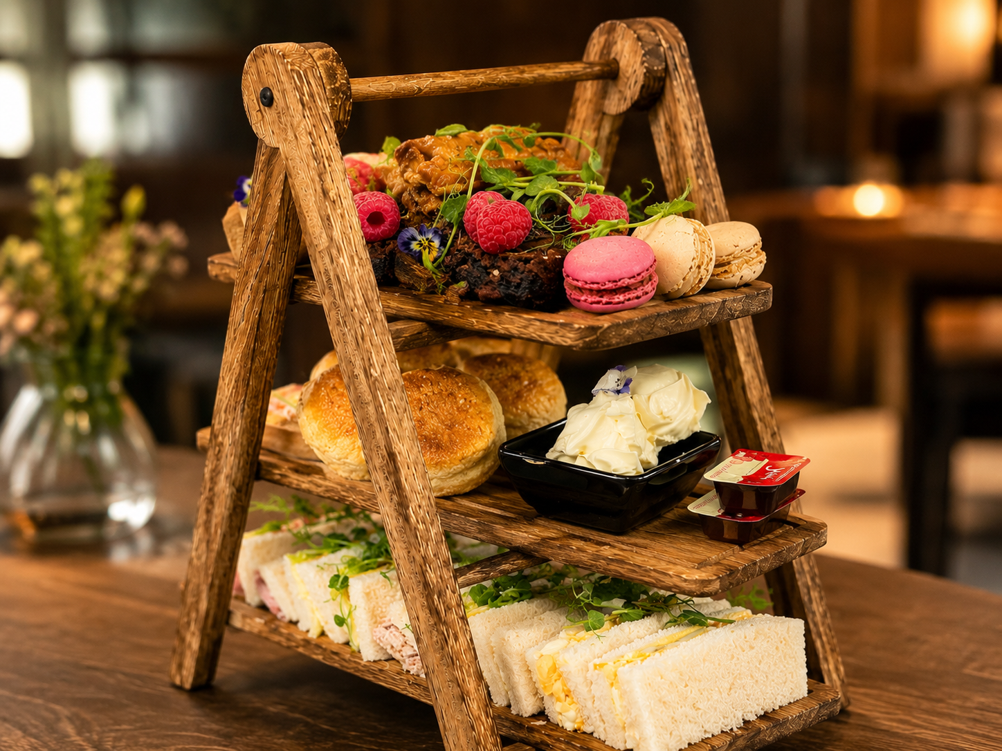 Afternoon tea table