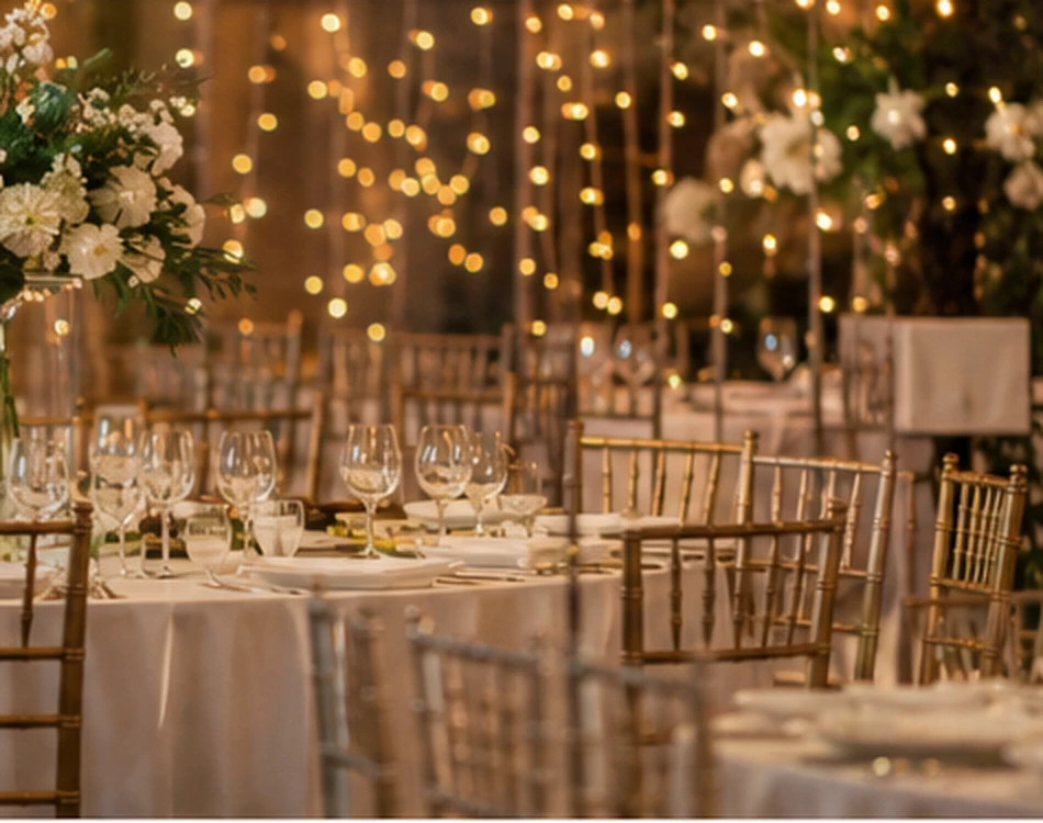 Elegant event dining at Capri